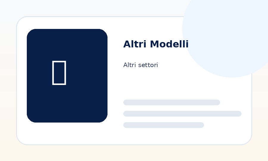 Immagine Altri Modelli ReportOne