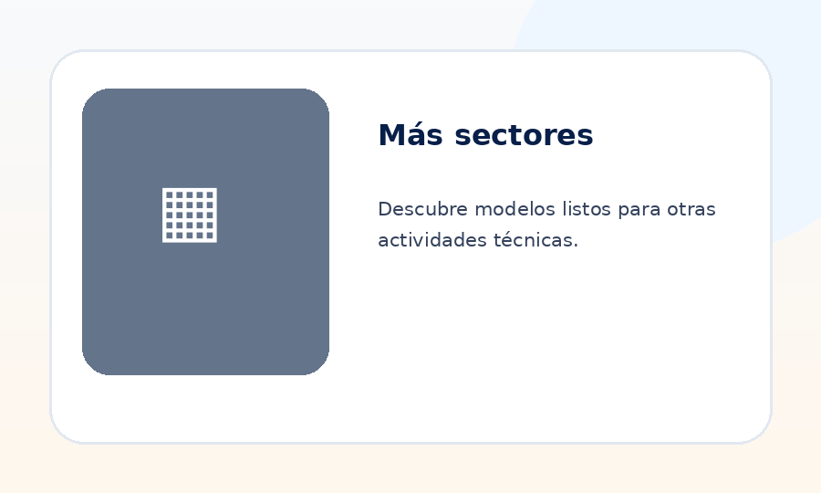 Imagen ReportOne para Más sectores